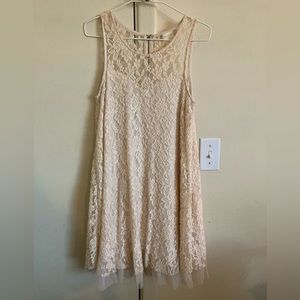 Altar’d State Lace Tank Dress, Size Small